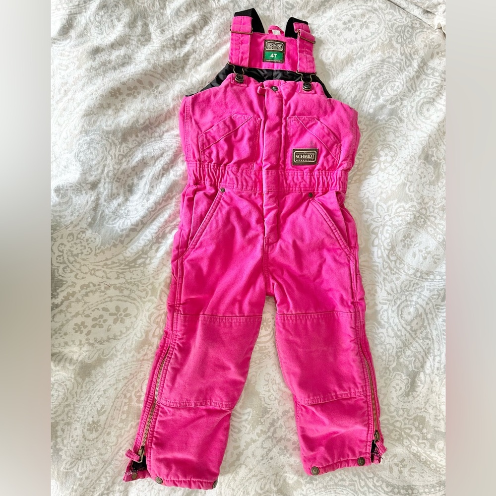 Girls 4T snow bibs
